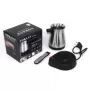 Cafetera turca de 500ML, hervidor eléctrico portátil de acero inoxidable, tetera de agua de 220V, 5 tazas, para el hogar