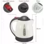 Hervidor de agua eléctrico portátil para coche, hervidor de agua de gran capacidad, 12V, 24V, 1L, para viaje, camión, café, té