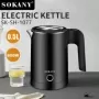 Houselin hervidores eléctricos pequeños, té y café, 0,5 l