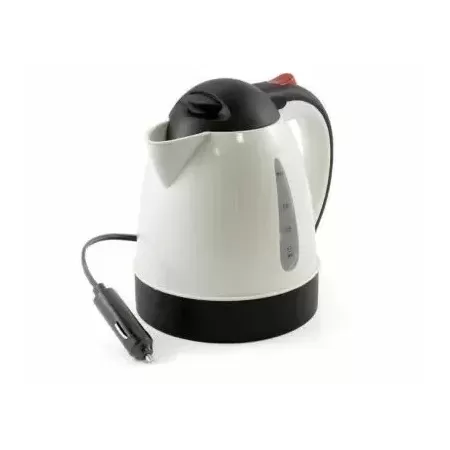 Hervidor eléctrico portátil para viaje, caldera de agua de 1000ml para camión, café, té, calefacción, botella de agua, 12V, 24V