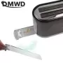 DMWD-tostadora doméstica para el hogar, horno de pan, 7 engranajes, máquina de desayuno automática, herramienta de horneado de c