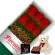 CAJA DE 6 ROSAS ROJAS MAS CHOCOLATE GRAGEA VARSOVIENNE Y PELUCHE