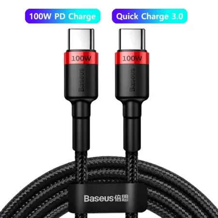 Baseus-Cable USB tipo C a USB tipo C