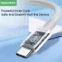 Rocoren-Cable USB carga rápida tipo C