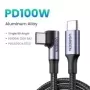 UGREEN-Cable USB tipo C de 100W