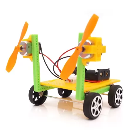 Kit electrónico de energía eólica para niños