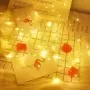 Guirnalda de cuerdas Led con alambre de cobre, iluminación con batería para Navidad, dormitorio y decoración para fiesta de boda