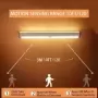 Luz Nocturna Led con Sensor de movimiento para debajo del gabinete, luz nocturna magnética para armario, cocina