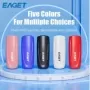 Eaget-Pendrive USB 2,0, unidad Flash, 4GB, multicolor, para PC y tableta, 10 unids/lote por paquete