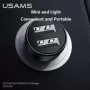 USAMS-Mini cargador USB Dual para automóvil