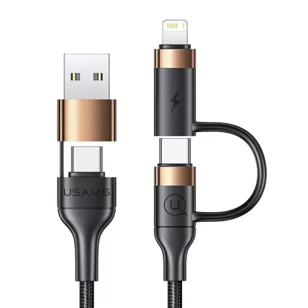 USAMS-Cable USB tipo C 4 en 1