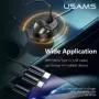 USAMS cargador USB Dual para automóvil