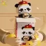 Panda pequeño de micro bloques de construcción