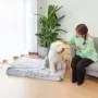 Cama rectangular para perro