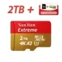 Tarjeta de memoria Micro tf sd de 1TB, 256GB, 128GB, 512GB, Clase 10 de alta velocidad, 64GB, 100 MB/s, original