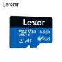 Lexar-tarjeta Micro SD Original 633x, memoria de 512GB, 256GB, 128GB, 64GB, 32GB, hasta 100 MB/s, tarjeta TF microSDHC/microSDXC