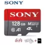 SONY-Mini tarjeta De Memoria Micro SD, Clase 10, 32GB, 64GB, 128GB, 256GB, U3, 4K, alta velocidad, TF Mecard C10