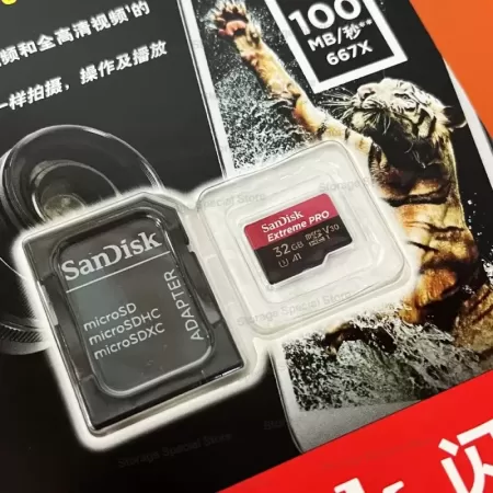 SanDisk-tarjeta Micro SD Extreme Pro Flash de 128GB, SDXC UHS-I, 512GB, 256GB, 64GB, U3 V30, adaptador de memoria TF para cámara