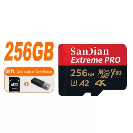 Tarjeta Micro Sd TF de alta velocidad Clase 10, tarjeta de memoria de alta capacidad para cámara y teléfono con adaptador, 1TB, 