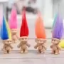 Trolls de pelo colorido