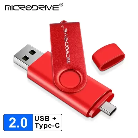 Microdrive-Pendrive 2 en 1 USB 2.0