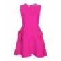 TWOTWINSTYLE-vestido adelgazante con apliques empalmados para mujer, vestido de cuello redondo sin mangas, cintura alta, Patchwo