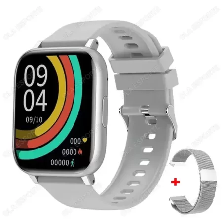 Reloj inteligente 2024 Bluetooth llamada ritmo cardíaco durante el sueño monitoreo de salud relojes GPS para hombres mujeres dep