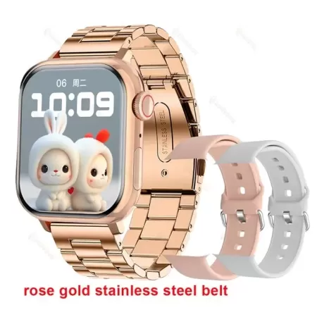 Reloj inteligente serie Ultra 9 para hombre y mujer, pulsera con NFC, BT, llamadas, resistente al agua, 2024 pulgadas, seguimien