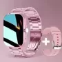 Reloj inteligente deportivo para hombre y mujer, pulsera Digital con pantalla táctil completa, Bluetooth, llamadas, novedad de 2