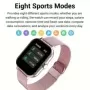 Reloj inteligente deportivo para hombre y mujer, pulsera Digital con pantalla táctil completa, Bluetooth, llamadas, novedad de 2