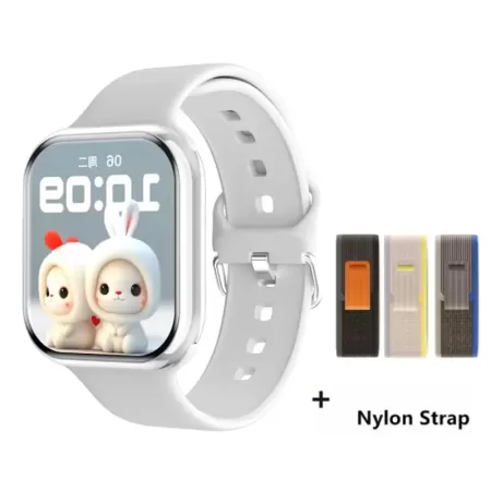 Reloj inteligente para hombre y mujer, pulsera con llamadas BT, NFC, pantalla que muestra la temperatura corporal, Fitness, Seri