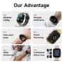 Xiaomi-reloj inteligente para hombre y mujer, pulsera Digital con pantalla táctil completa, deporte, Fitness, llamada BT, regalo