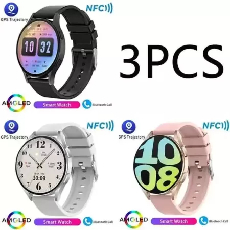 Reloj inteligente para Samsung Galaxy 6 Pro BT, Smartwatch con llamadas inalámbricas, rastreador deportivo para hombre y mujer, 