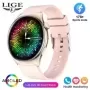 LIGE-reloj inteligente deportivo para mujer, nuevo accesorio de pulsera con Pantalla AMOLED de 1,43 pulgadas, Bluetooth, llamada