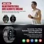 Reloj inteligente deportivo para hombre, pulsera resistente al agua con control del ritmo cardíaco y de la presión sanguínea, co