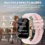 Reloj inteligente inalámbrico para iPhone y Android, modo multideporte, recordatorio de llamadas y rechazo, recordatorio SMS