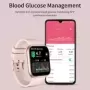 LIGE-reloj inteligente deportivo para mujer, accesorio de pulsera resistente al agua con Bluetooth, control de glucosa en sangre