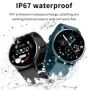 LIGE-reloj inteligente para mujer, accesorio de pulsera resistente al agua IP67 con pantalla táctil, Bluetooth, compatible con A