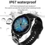 LIGE-reloj inteligente NFC para mujer, accesorio de pulsera resistente al agua IP68 con llamadas, Bluetooth, reproducción de mús