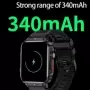 LEMFO-reloj inteligente para hombre y mujer, accesorio de pulsera resistente al agua IP68 con pantalla táctil AMOLED, GPS, llama