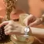 Reloj de pulsera de cuarzo de acero inoxidable para mujer, elegante reloj de pulsera de esfera redonda Simple, movimiento japoné