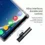 Baseus-Adaptador USB tipo C a Jack de 3,5mm, divisores de Audio para Xiaomi Mi 9, 8, Huawei Mate 30, P30 Pro, OTG, USB-C