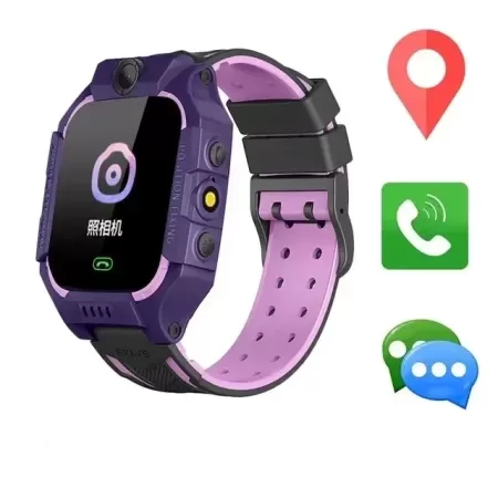 Reloj inteligente Q19 para niño y niña, dispositivo con tarjeta Sim, llamada de emergencia, cámara de teléfono, Chat de voz, fot