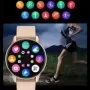 Reloj inteligente T2 Pro para hombre y mujer, dispositivo con control de la salud, alarma, Bluetooth, llamadas, para Android e I