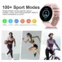 LIGE-reloj inteligente deportivo para mujer, accesorio de pulsera resistente al agua con control del ritmo cardíaco y del sueño,