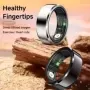 Anillo inteligente R06 para hombre y mujer, Monitor de ritmo cardíaco, oxígeno en sangre, sueño, rastreador deportivo IP68, resi