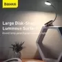 Baseus-Lámpara LED de mesa con Clip, luz táctil Flexible de lectura para estudio, dormitorio, mesita de noche y escritorio, reca