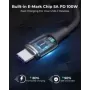 VOLTME-Par de cables USB tipo C a tipo C