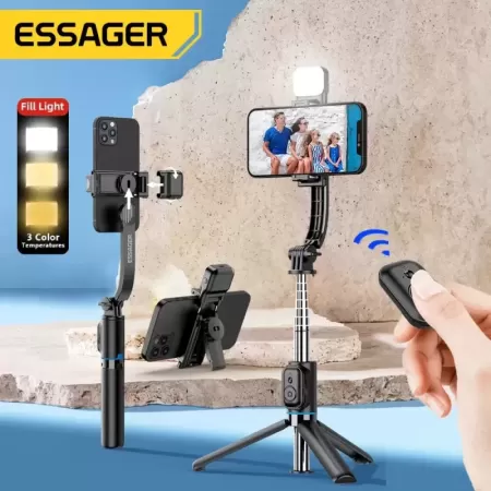 Essager-Palo de selfie plegable multifunción