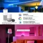 Tira de luces LED RGB impermeable, controlador WIFI, música, cinta de lámpara Flexible que cambia de Color para decoración de ha